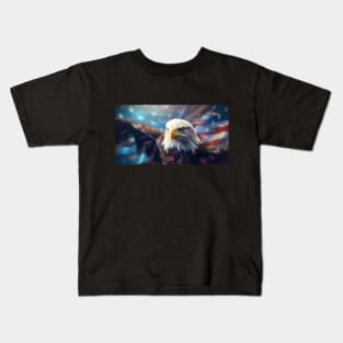 uly 4th Melody: A Celebration of Patriotism Kids T-Shirt